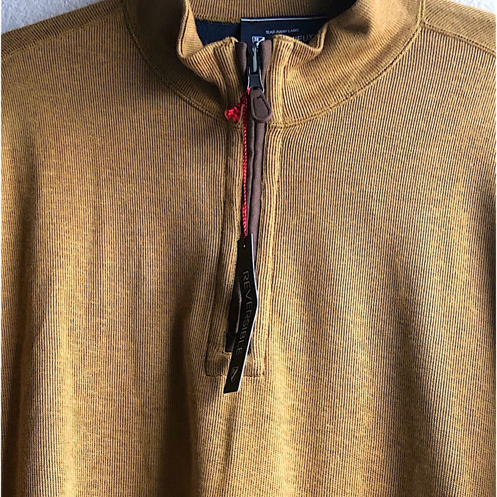 CREMIEUX 1/4 ZIP PULLOVER ELBOW PATCHES